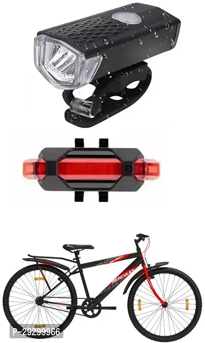 New Cycle Horn with USB Rechargeable Cycle Red Tail Light For Wildrock IC Cycle