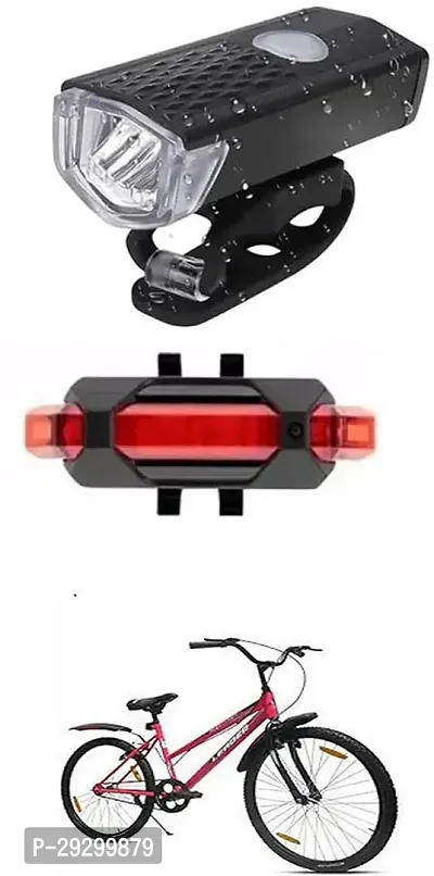 New Cycle Horn with USB Rechargeable Cycle Red Tail Light For Leader Urban Girl 26T FS DS Cycle