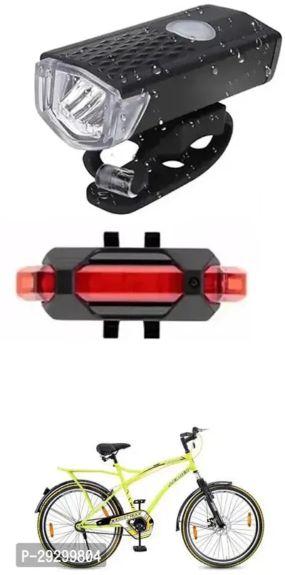 New Cycle Horn with USB Rechargeable Cycle Red Tail Light For Leader Hulk 26T IBC FS Front Disc Cycle-thumb0