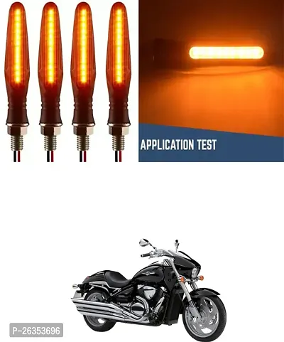 E-Shoppe High Quality Bike Yellow Indicator Light For Suzuki Intruder M1800R-thumb0