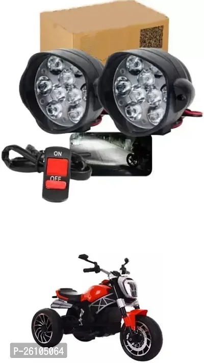 E-Shoppe 9 Led Fog Light For Revolt Smile