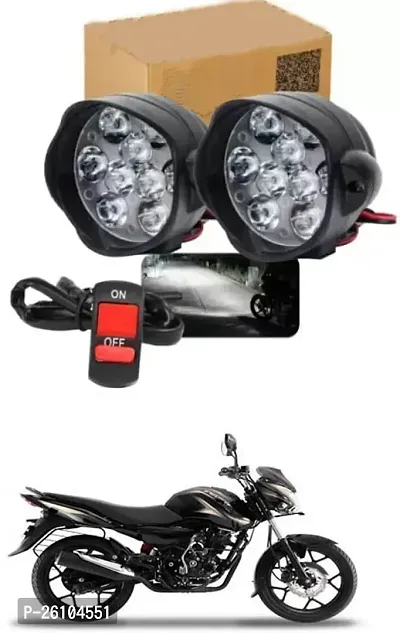 E-Shoppe 9 Led Fog Light For Bajaj Discover 150 s-thumb0