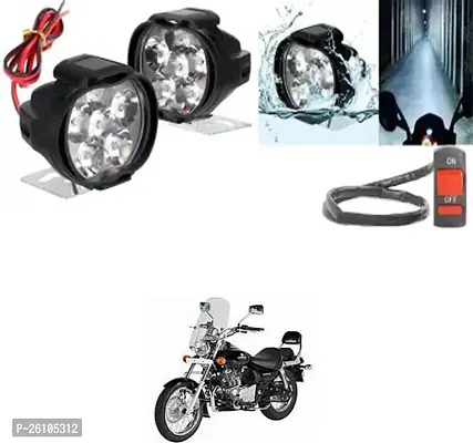 E-Shoppe 6 Led Fog Light For Bajaj Avenger 220 DTS-i