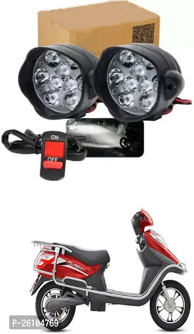 E-Shoppe 9 Led Fog Light For Hero Electric Flash