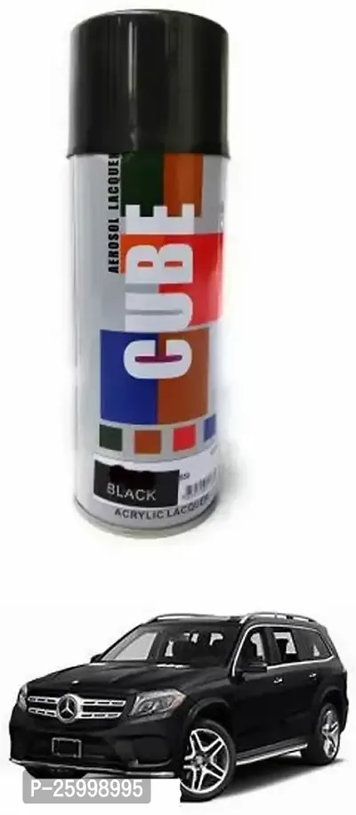 Car Spray Paint, Black (400 Ml) Easy To Use High Quality And Fast Drying Paint Shake, Car Spray Paint, Indoor, Outdoor Suitable For Gls