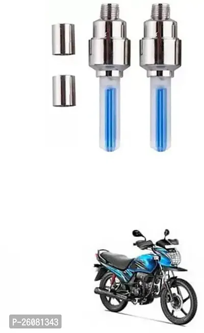 E-Shoppe Bike/ScootyTyre Wheel Light (Pack-2) For Hero Passion Pro TR-thumb0