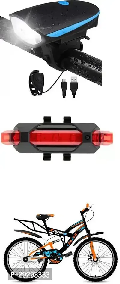 Cycle USB Rechargeable Front Cycle Light Back Tail Light