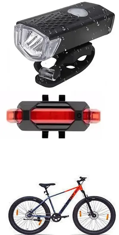 New Cycle Horn with USB Rechargeable Cycle Red Tail Light For BLUNT Cycle