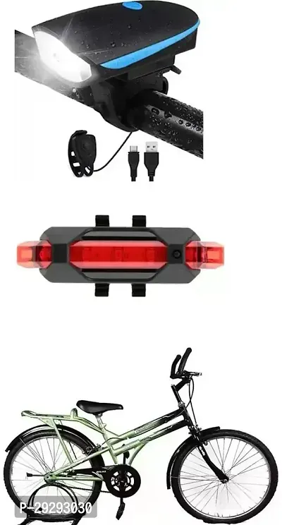 Cycle USB Rechargeable Front Cycle Light Back Tail Light