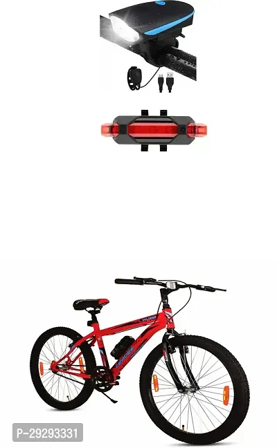 Cycle USB Rechargeable Front Cycle Light Back Tail Light-thumb0