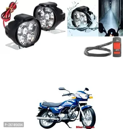 E-Shoppe 6 Led Fog Light For TVS Centra