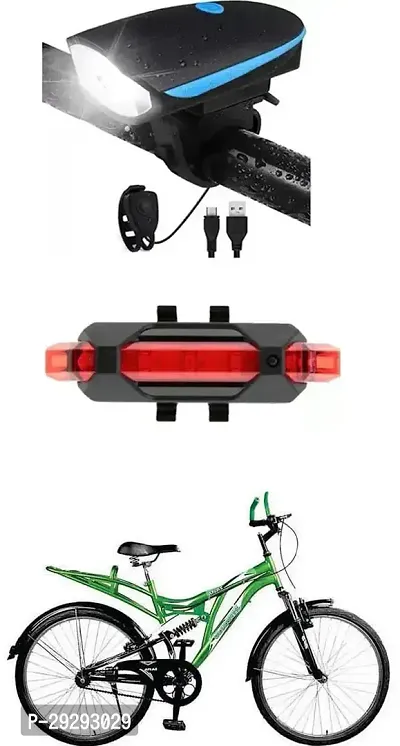 Cycle USB Rechargeable Front Cycle Light Back Tail Light