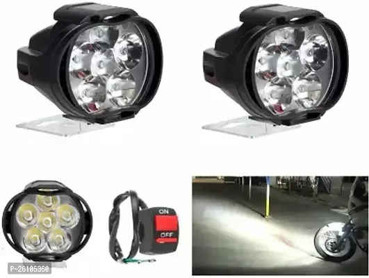 E-Shoppe 6 Led Fog Light For Bajaj Discover 150 s-thumb5