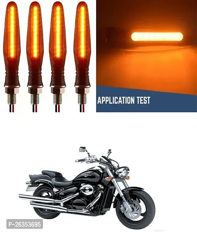 E-Shoppe High Quality Bike Yellow Indicator Light For Suzuki Intruder M800-thumb0