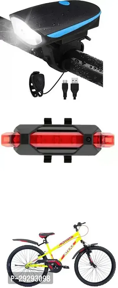 Cycle USB Rechargeable Front Cycle Light Back Tail Light