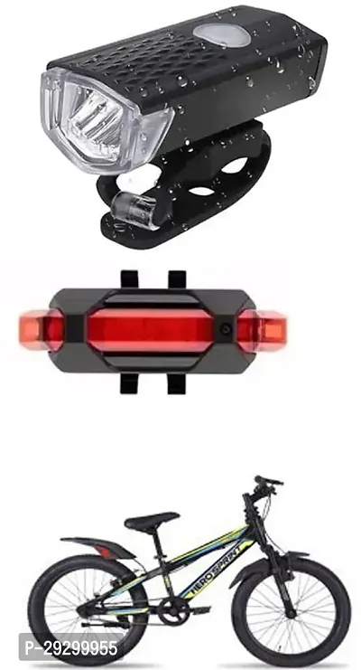New Cycle Horn with USB Rechargeable Cycle Red Tail Light For VOLTAGE Cycle
