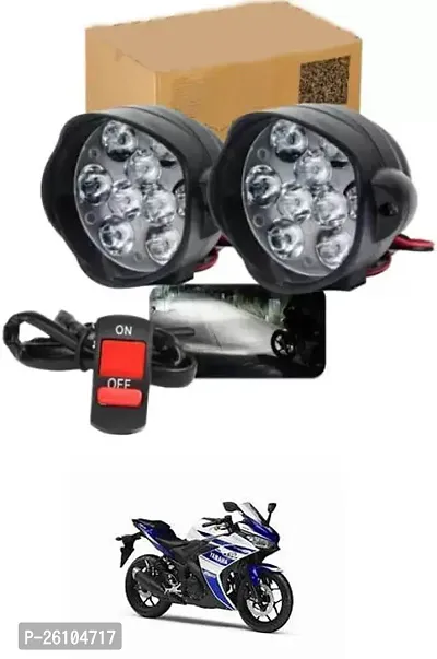 E-Shoppe 9 Led Fog Light For Yamaha YZF R25-thumb0