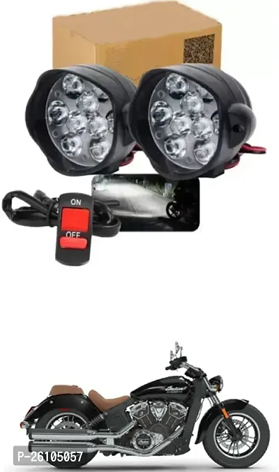 E-Shoppe 9 Led Fog Light For Indian Scout