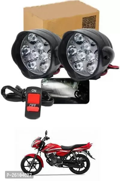 E-Shoppe 9 Led Fog Light For TVS Phoenix