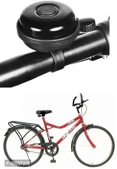 Durable Quality Ultra-Loud Cycle Trending Cycle Bell Black For Wisdom 26T