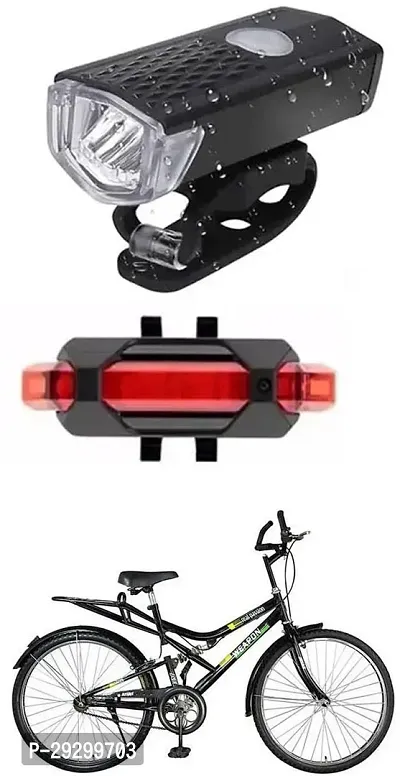 New Cycle Horn with USB Rechargeable Cycle Red Tail Light For WEAPON 26T Cycle