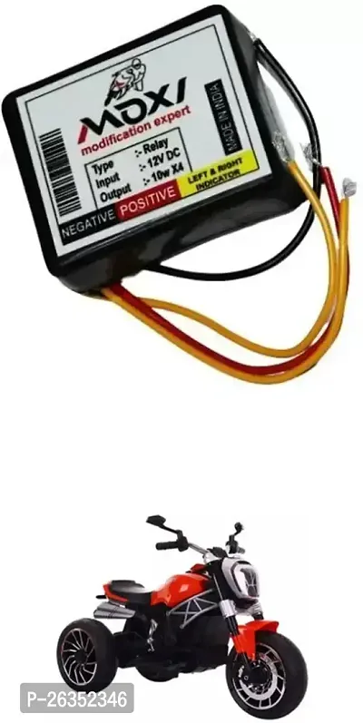 E-Shoppe Front Rear Hazard Relay Flasher Indicator Light for Revolt Smile-thumb0