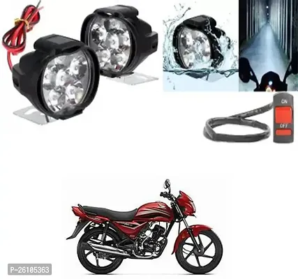 E-Shoppe 6 Led Fog Light For Honda Dream Neo-thumb0