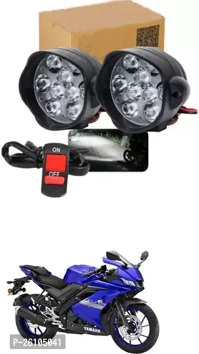 E-Shoppe 9 Led Fog Light For Yamaha YZF R15 V3.0