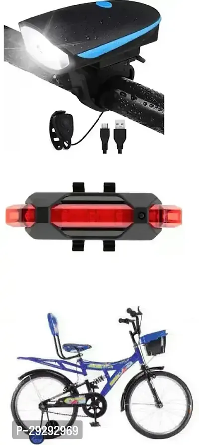 Cycle USB Rechargeable Front Cycle Light Back Tail Light