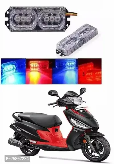 Bike Dual Color Strobe Lamp Brake Light, Reversing Light, Tail Light, Parking Light Motorbike LED (12 V, 6 W) (Pack of 1) For Hero MotoCorp Maestro Edge 125
