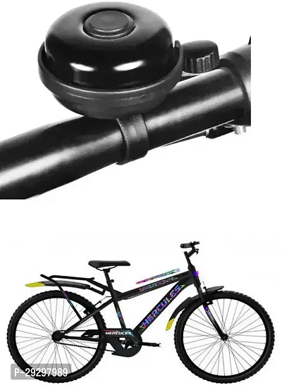 Durable Quality Ultra-Loud Cycle Trending Cycle Bell Black For Hercules Bazooka Rf