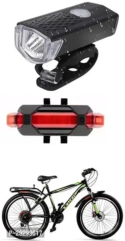 New Cycle Horn with USB Rechargeable Cycle Red Tail Light For LAVA PLUS 26T Cycle