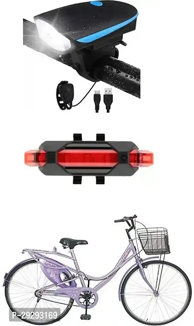 Cycle USB Rechargeable Front Cycle Light Back Tail Light