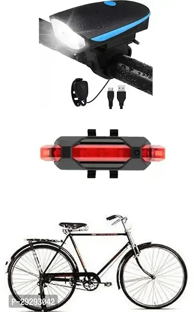 Cycle USB Rechargeable Front Cycle Light Back Tail Light