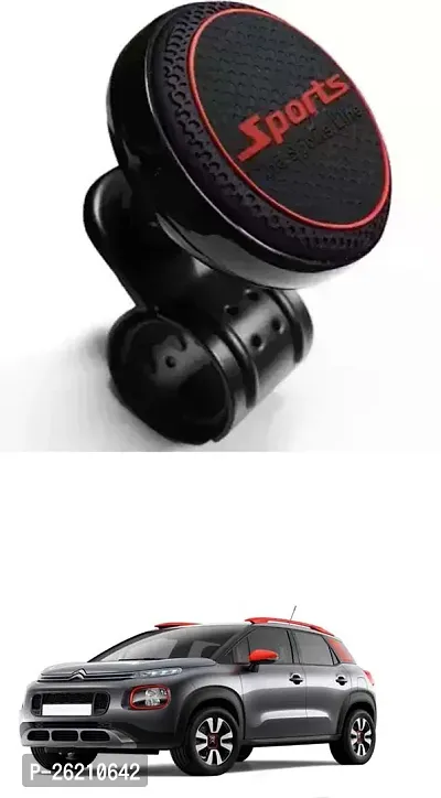 E-Shoppe Sports Car Steering Knob For Universal For Car C3 Aircross