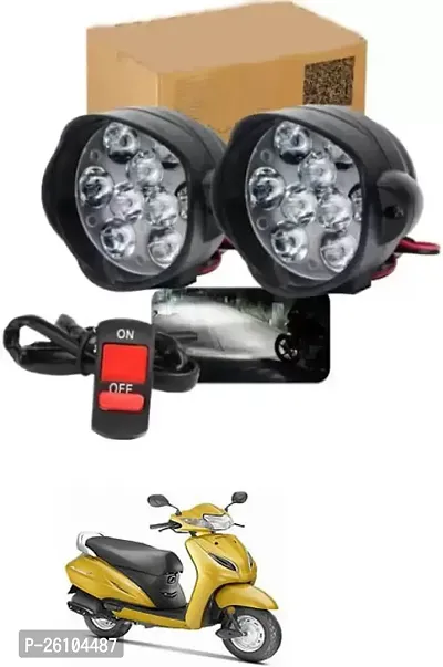 E-Shoppe 9 Led Fog Light For Honda Activa 5G-thumb0