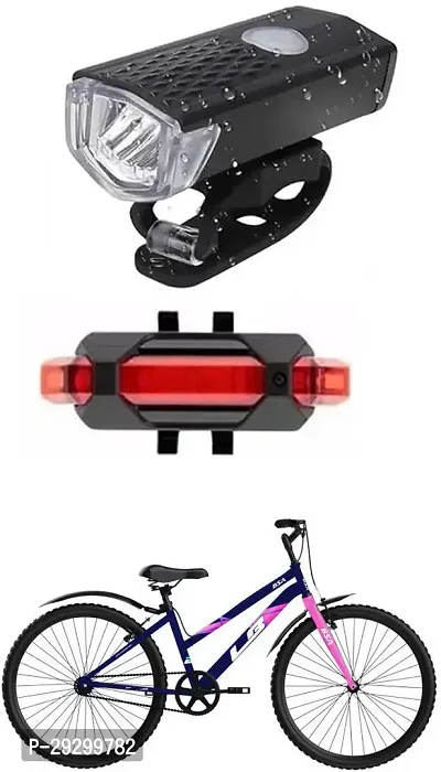 New Cycle Horn with USB Rechargeable Cycle Red Tail Light For LB Valencia Cycle