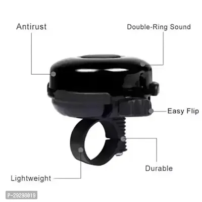 Durable Quality Ultra-Loud Cycle Trending Cycle Bell Black For Leader Bruce 20T Ibc-thumb4