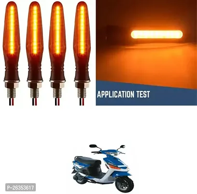 E-Shoppe High Quality Bike Yellow Indicator Light For Indus Yo Style