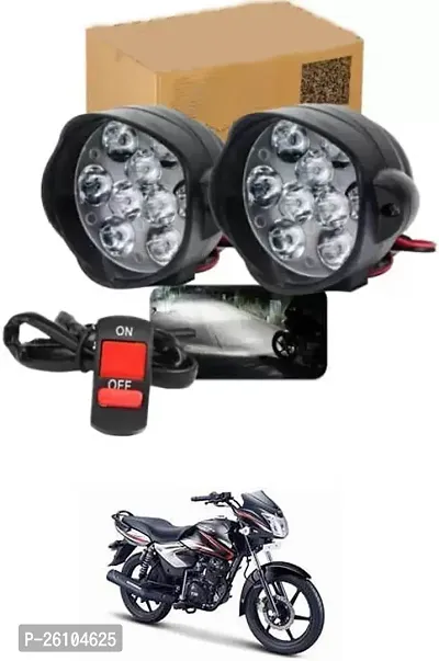 E-Shoppe 9 Led Fog Light For TVS Pheonix