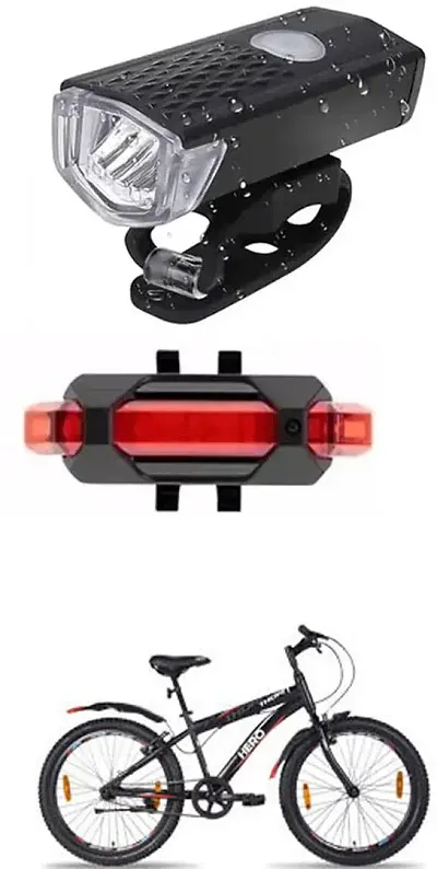 New Cycle Horn with USB Rechargeable Cycle Red Tail Light For THORN Cycle