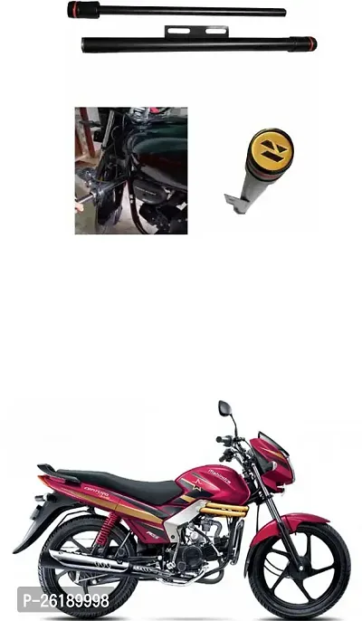 E-Shoppe Stylish Heavy Single Rod Open Leg Guard For Mahindra Centuro Rockstar