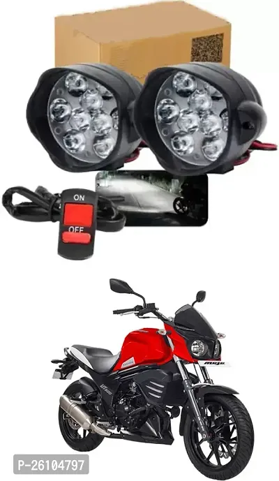 E-Shoppe 9 Led Fog Light For Mahindra Mojo UT 300