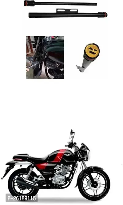 E-Shoppe Stylish Heavy Single Rod Open Leg Guard For Bajaj V12