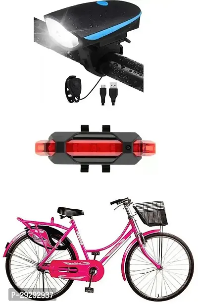 Cycle USB Rechargeable Front Cycle Light Back Tail Light