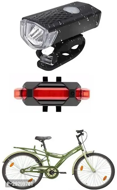 New Cycle Horn with USB Rechargeable Cycle Red Tail Light For Warrior 24T Cycle