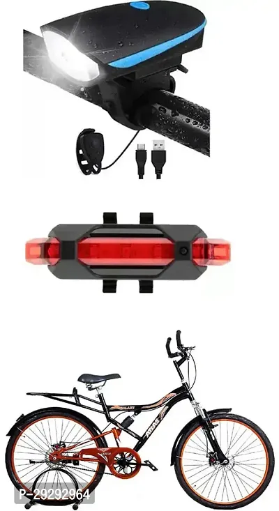 Cycle USB Rechargeable Front Cycle Light Back Tail Light