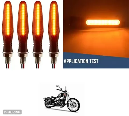 E-Shoppe High Quality Bike Yellow Indicator Light For FAB Regal Raptor Bobber 350