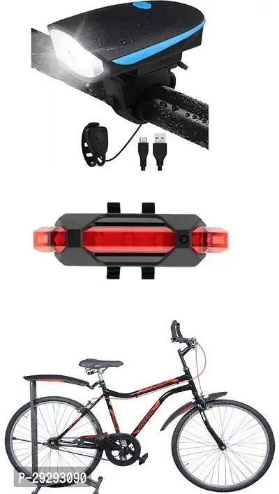 Cycle USB Rechargeable Front Cycle Light Back Tail Light