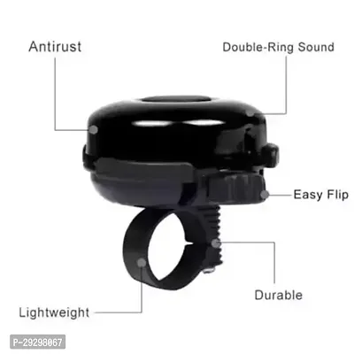 Durable Quality Ultra-Loud Cycle Trending Cycle Bell Black For Leader Xr-5 29T 21 Speed Alloy-thumb4